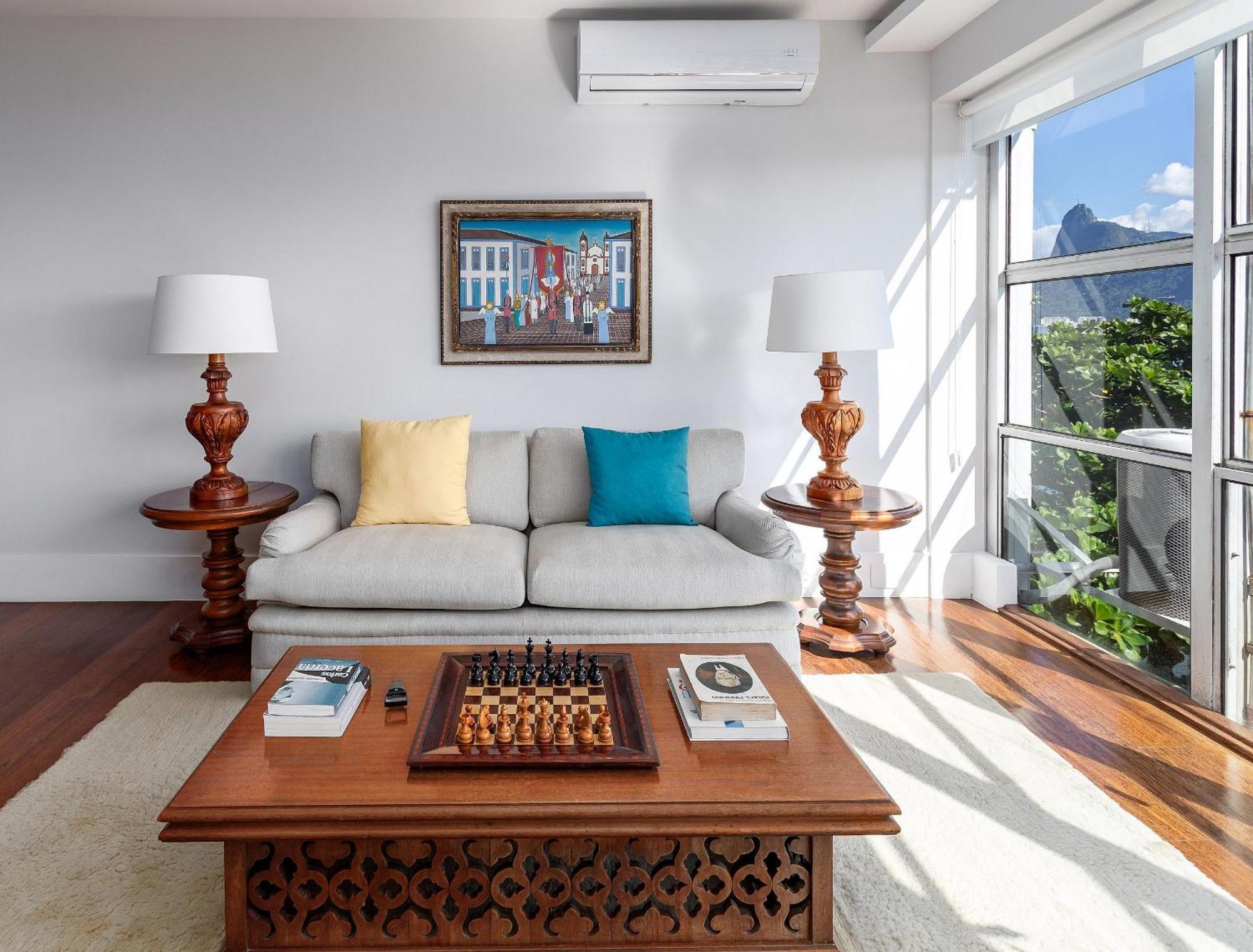 Apartmento De Luxo Na Urca Com Vistas Incríveis - A 2 Min Da Praia! * Río de Janeiro