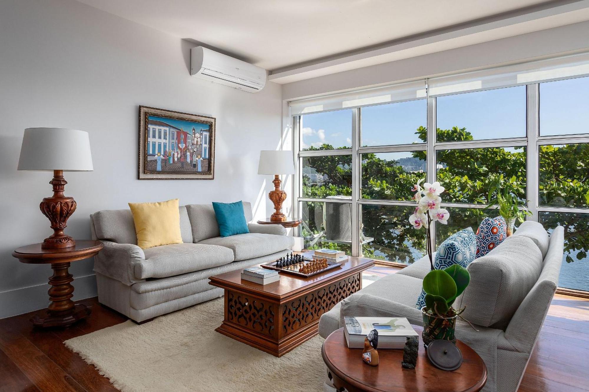 Apartmento De Luxo Na Urca Com Vistas Incríveis - A 2 Min Da Praia! Apartamento
