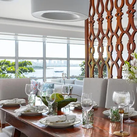 Apartmento de luxo na Urca com vistas incríveis - a 2 min da praia! Río de Janeiro Exterior foto