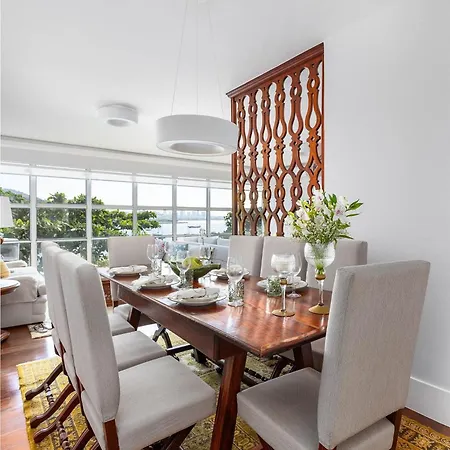 Apartmento de luxo na Urca com vistas incríveis - a 2 min da praia! Río de Janeiro Exterior foto